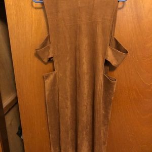 Faux leather Giani Binni dress